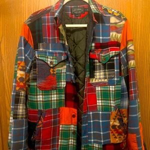 COPY - Polo Ralph Lauren patchwork shirt jacket size M